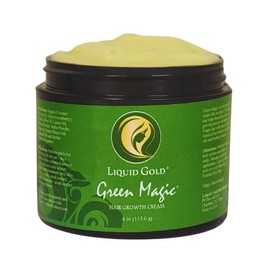 Green Magic Hair Growth Cream (Helps with Hair Loss, Balding, Bald Spots, Hair Thinning, Hair Fall. Thickens Hair.)