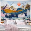 Ruibo Mountain Tapestry Wall Hanging, Forest Tree Sunset Tapestry/Nature Landscape