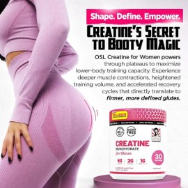 2 Old School Creatine For Women 2in1 Collagen Original Viral                                                                                          