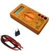 Ismartdigi DT830B.5 Yellow LCD Handheld Digital Multimeter Using for Home