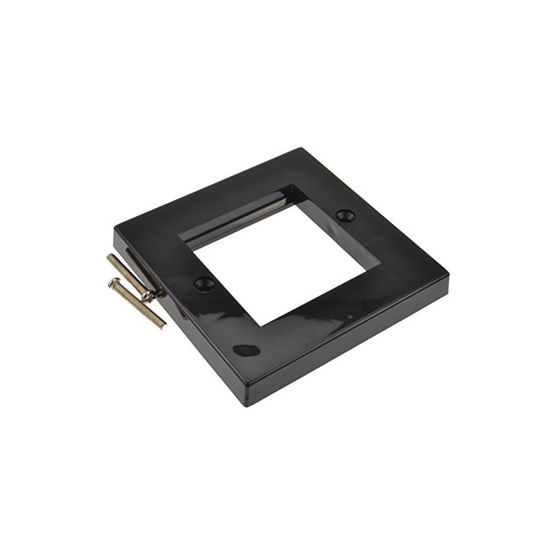 kenable Faceplate 2 Port 86x86mm Low Profile Single Gang RJ45