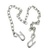 SOUTHWEST WHEEL 1/4" x 60" Trailer Safety Chain w/S-Hooks &