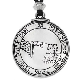 Talisman of the Moon Pentacle Pendant Key of Solomon Harmony Necklace