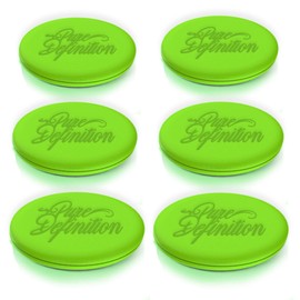 Pure Definition Green Foam Applicator Pads x 6 for car detailing Polishes and Waxes