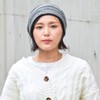 [Casual Box] Organic Cotton Knit Design Watch Cap, gray