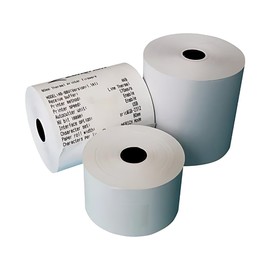 ASK WHOLESALE Premium 3-1/8" x 230' POS Paper Rolls, 2 Rolls/Pack, 12 Rolls/Case, Black Thermal Print, BPA-Free: Compatible with Most Cash Registers & POS Systems, Durable & Tear-Resistant
