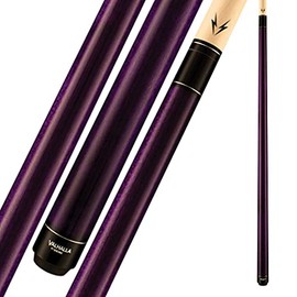 Viking Valhalla 100 Series No Wrap 2 Piece 58” Pool Cue Stick VA107 (20oz, Purple)