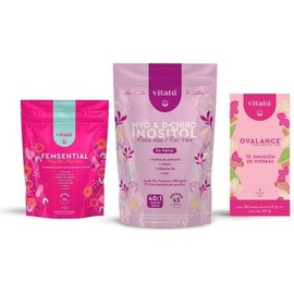 VITATÚ VITALICIOUS NUTRITION - Kit para ella Plus | Inositol+Femsential+Ovalance