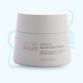 Atomy Absolute Cellactive Nutrition Cream, 50ml, 4 packs / 애터미 앱솔루트 셀랙티브 영양크림, 50ml, 4개