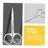 FOMIYES Stainless Steel Eyebrow Grooming Kit Durable Brow Scissors Precision