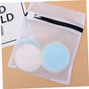 Baluue 10pcs Reusable Makeup Cleansing Pads Bamboo Fiber Cleansing Round
