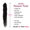 Passion Twist Hair - 8 Packs 22 Inch Passion Twist