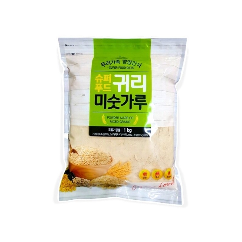 Superfood oat flour 1kg / 슈퍼푸드 귀리 미숫가루 1kg