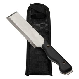 XHD Chisel Knife - 11.25” Hybrid Utility Knife, Wood Chisel, Hatchet Froe, Cleaver, Pry Bar, Rescue Tool - High Carbon Steel Blade for Construction, Camping or Woodworking Tools by Kings County Tools