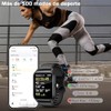 Reloj Inteligente smartwatch para Hombre Mujer Llamada Bluetooth, Pantalla Táctil