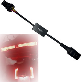 Trybee LED King Tour-Pak Light Brake Function Active for Harley 2023.5-Later CVO,2024-later Street Glide,Road Glide,CVO Road Glide ST add OEM Tour Pack Light Bar,Part Number:67801128,67801129