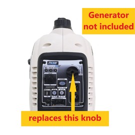 Compatible replacement knob for Pulsar PG2000iS and PG2300Is watts inverter generator for the Off-Choke-Run switch selector and compatible screw - new 3d printed part