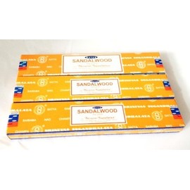 Satya Sandalwood Incense 15 Gram 3 Pack