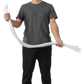 Armpow 40 inch White Zip Ties Heavy Duty 30 PCS, 250LBS Ultra Exclusive Strong Plastic Wire Ties, Large Cable Ties Extra Long Tie Wraps, Indoor and Outdoor UV Resistant