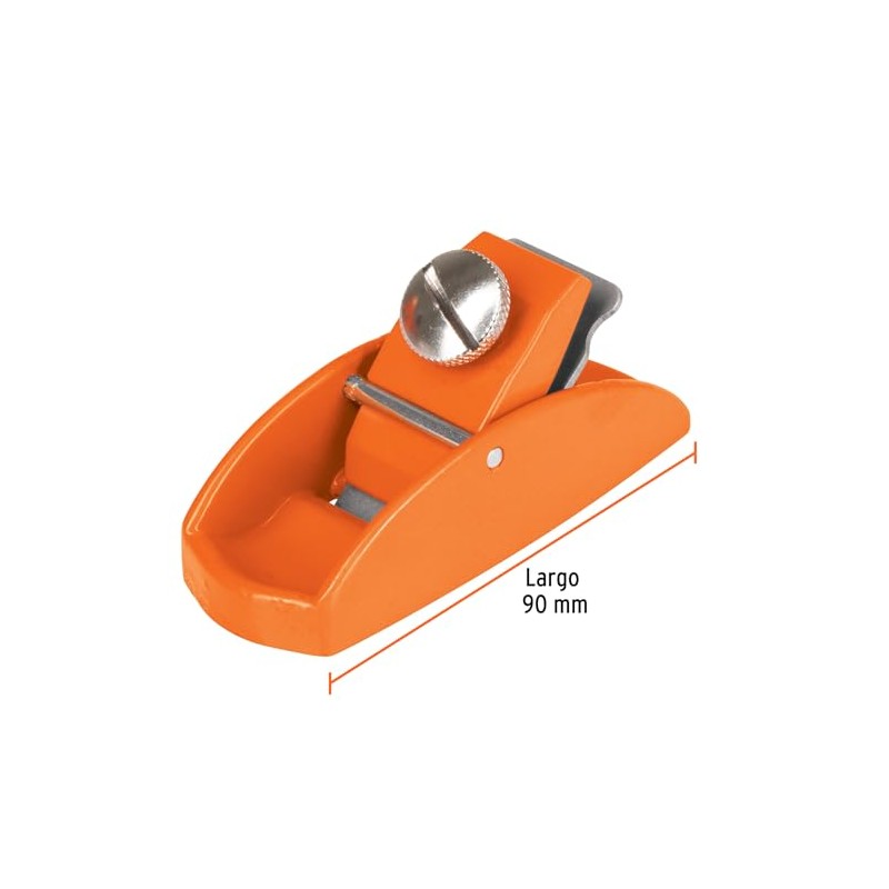 Truper CH-3, Mini chancla para carpintero, base lisa