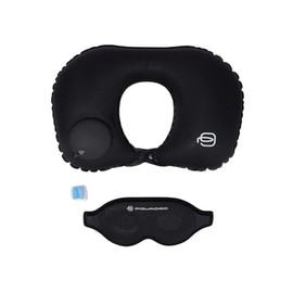 Set da viaggio Piquadro con cuscino da collo gonfiabile AC6435TA-N