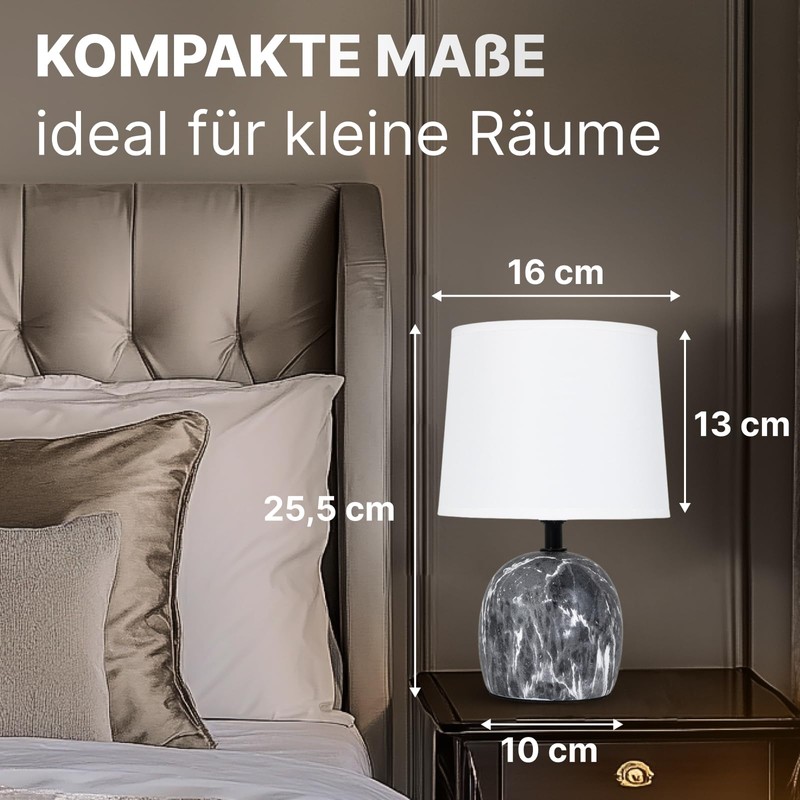 ARTE LAMP TITAWIN A5022LT-1GY Classic Decorative Table Lamp Elegant Design