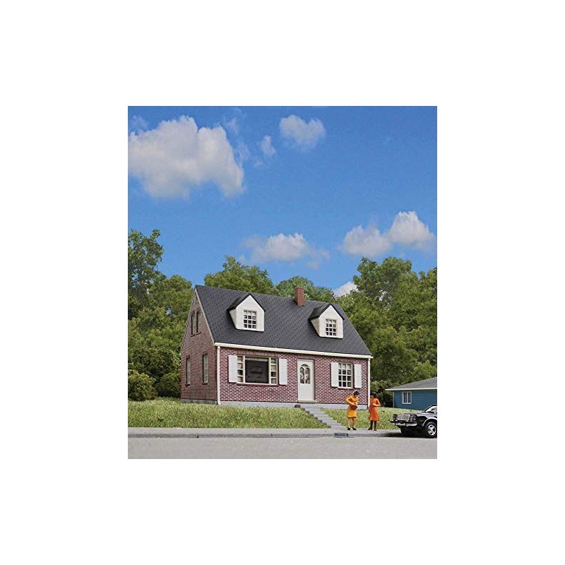 Cornerstone Walthers Brick Cape Cod House Train