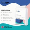 L-Glutamine Supplement (500mg) - 90 High Strength Capsules - Targeted