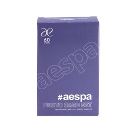 BC233 K-POP IDOL Group Special Photo Cards Set 60 Sheets Gift for Fans Party (aespa)