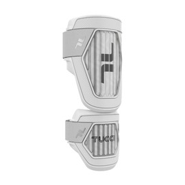 TUCCI Verona Batter's Elbow Guard – with Attached Forearm Guard, Large, White