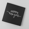 Happy New Year Stencil - Script Style Mini or Small