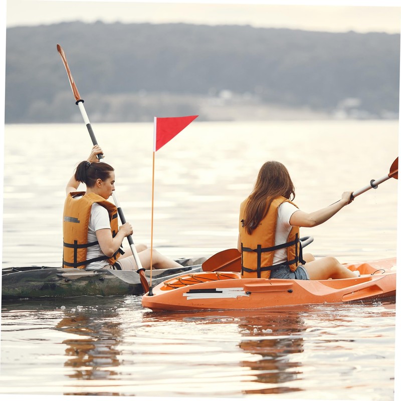 SUPVOX Professional Kayak Accessory Folding Flag Pole Easy Install/disassemble for