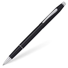 Cross Classic Century Refillable Gel Ink Rollerball Pen, Fine Rollerball, Includes Premium Gift Box - Black Lacquer