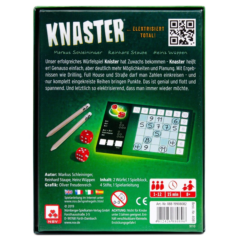 NSV - 4081 – Knaster – Dice Game