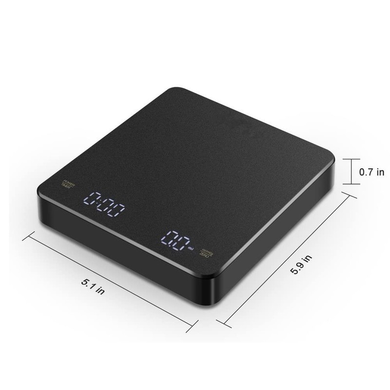 Electronic Digital Food Scale LED Multi Functional Timer Accurate Intelligent