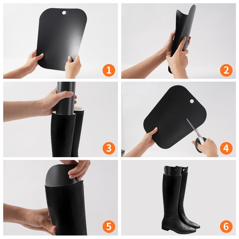 HGWNQX 10 Packs Boot Shapers, 5 Pairs 10 Inches Boot