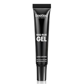 Beetles - Pegamento para uñas Press On de 20 g, 1 pieza de pegamento para uñas de gel suave súper fuerte para extensiones de uñas, pegamento UV, uñas postizas para pegar, arte de uñas, requiere luz UV