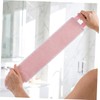 Tofficu Aplicador de Loción Autobronceadora Espalda Banda Flocada Rosa, Herramienta