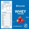 Essentials Whey Protein Fresa 4lbs