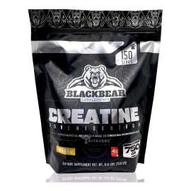 Suplemento Polvo Black Bear Creatina Monohidratada Sabor Mango 750g