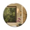 Dulles Glass Modern Round Frameless Mirror - 18'' inch, 1/4"