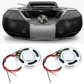 VGOL 4pcs 36mm Mini Speaker 8 0.5W with 10cm Cable for MP3 Doorbell Alarm Toy
