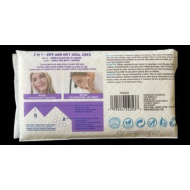 Modess Disposable Face Towels, 30 Count, Ultra Soft, Strong Water Absorption, 7.1 x 7.9 inches