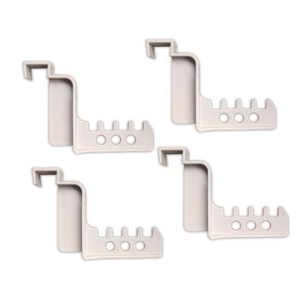 DE-Plastik Door and Window Hooks 90 x 125 mm Beige
