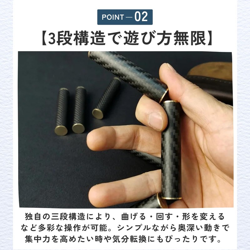 ideamall Fidget Toy Pen Shape Portable Killing Time Compact Simple