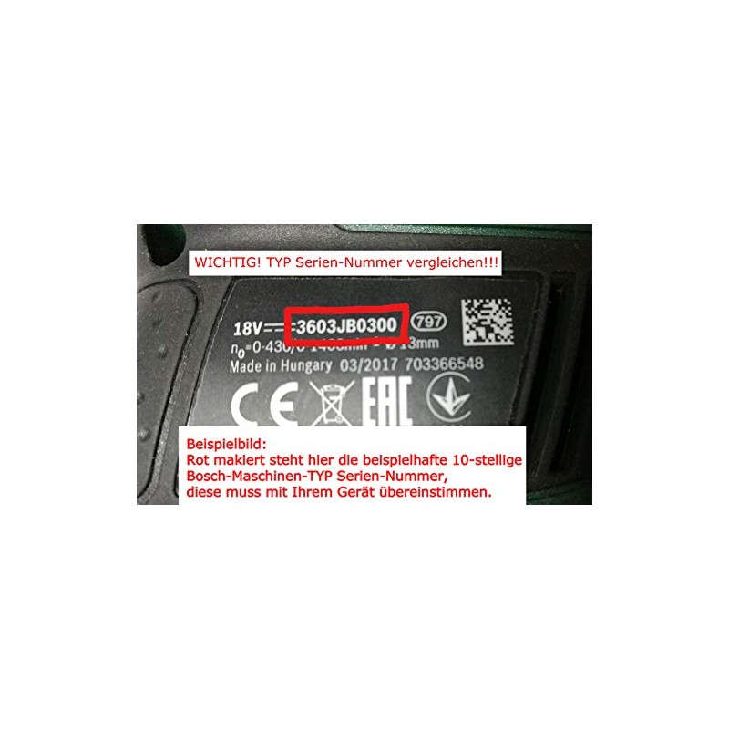 Original Bosch sanding plate for PSM 200 AES (please note