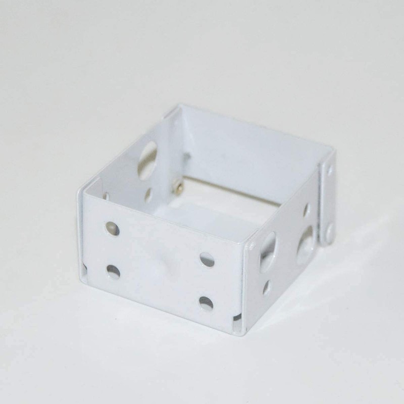APUXON Box Mounting Bracket 4pcs for 1-1/2" Blinds White Color