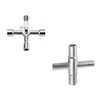2Pcs 4 Way Sillcock Key Wrench Set, Multi-Functional Utilities Water