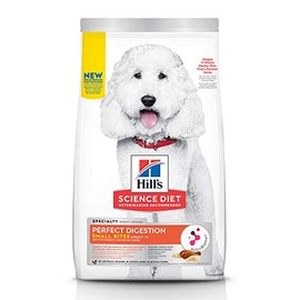 Hill's Science Diet Senior Adult 7+, Small Bites, Dog Dry Food Perfect Digestion Chicken 12 lb Bag