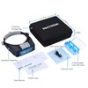 YOCTOSUN Headband Magnifier with 4 Lenses, 4 LED Lights and